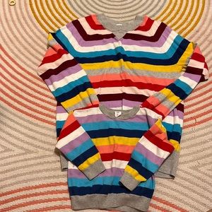 Matching Gap sweaters